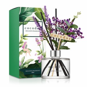 COCODOR ココドール ラベンダーディフューザー 200ml ガーデンラベンダー(Garden Lavender) ルームフレグランス - プレゼント 女性 誕生