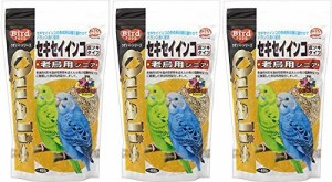 クオリス セキセイインコ老鳥用シニア 400g×3袋