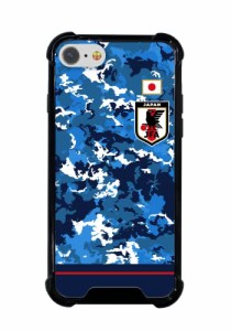 コギト スマートフォンカバーハイブリッドタイプQ サッカー日本代表ver.【i Phone11】 ブラック
