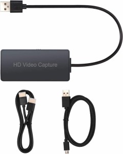 CAMWAY HDMI キャプチャーボード 4k USB 2.0 ビデオキャプチャー HDMI ゲームキャプチャー ビデオキャプチャカード 録画、生配信、会議に