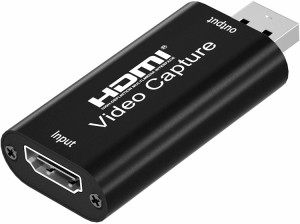 XTYM HDMI キャプチャーボード USB2.0 1080P30Hz HDMI ゲームキャプチャー・ ビデオキャプチャカード ゲーム実況生配信・画面共有・録画