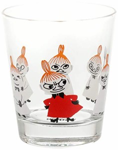 山加商店 MOOMIN (ムーミン) 「 kuppi (クッピ) 」 ガラス タンブラー リトルミイ 容量約260ml ムーミン グッズ 北欧 母の日 プレゼント 