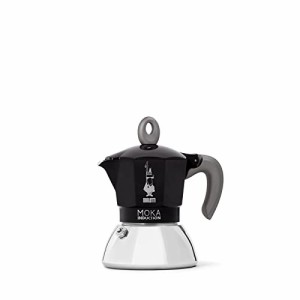 Bialetti (ビアレッティ) モカ インダクション 2カップ用 IH対応 ＆ 直火式 (コーヒー エスプレッソ マキネッタ)