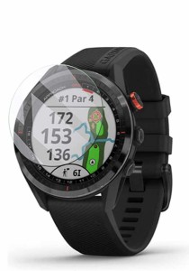 Maxku for GARMIN(ガーミン) Approach S62 ガラスフィルム 日本旭硝子素材採用 高透過率 薄型 硬度9H 飛散防止処理 2.5D ラウンドエッジ