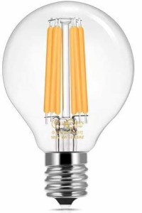 Bulbright LED電球 E17口金 60W形相当 電球色 G50 フィ ラメント電球 全方向 シャンデリア用 エジソン電球 クリア電球 調光器対応 密閉形