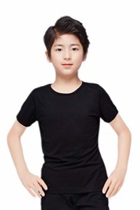 (リトルシング) Little Thing 子供用 ボーイズ ス ストレッチTシャツ/ロングスパッツ モダール バレエ衣装 バレエウェア バレエ用