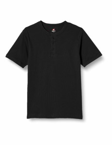 [送料無料][ヘインズ] Tシャツ 肌に馴染む BEEFY リブヘンリーネックTシャツ アンダーウェ