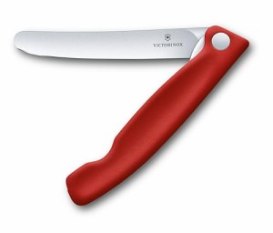 VICTORINOX(ビクトリノックス) ペティナイフ フォールディングパーリングナイフ 11cm レッド 折りたたみ スイスクラシック 果物ナイフ 6.