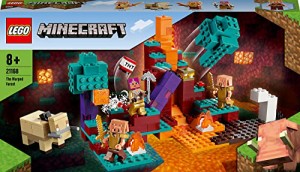 レゴ (LEGO) おもちゃ マインクラフト ゆがんだ森 男の子 女の子 マイクラ Minecraft 子供 グッズ ゲーム 玩具 知育玩具 誕生日 プレゼン