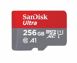 SanDisk (サンディスク) 256GB Ultra microSDXC UHS-I メモリーカード アダプター付き - 120MB/s C10 U1 フルHD A1 Micro SD カード - SD