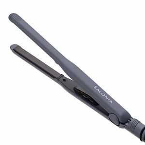 SALONIA サロニア ストレートヘアアイロン グレー 15mm アイロン 家電 美容 美容家電 ヘアケア MAX230℃ プロ仕様 男性 メンズ SL-004SGR