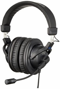 audio-technica ヘッドセット テレワーク/在宅勤務/実況 ブラック ATH-770XCOM