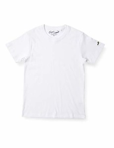 クロコダイル 半袖Tシャツ 半袖丸首Tシャツ 保湿 ストレッチ メンズ ホワイト M