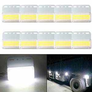 [送料無料]YongMing サイドマーカーランプ 24V 防水 LED cob 42連 ダウンライ