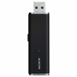 エレコム 外付け ポータブルSSD 500GB USB3.2(Gen1) PS4(動作確認済) スライド式 直挿し ブラック ESD-EMN0500GBK