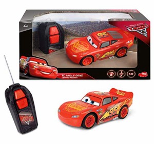 【Disney Cars (ディズニー カーズ) 】マックイーン キャラクター ラジコンカー 1:32 スケール 約12.5cm こども向け 人気 ラジコン 車 赤