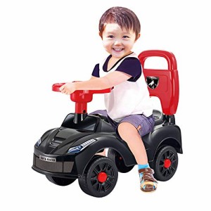 足けり乗用玩具 足けり おもちゃ 車の乗物 子供用 足蹴り乗用カー エスアイエス(SIS) DC-2020 (ブラック)