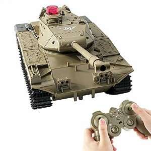 RC 戦車 タンク 装甲戦闘車両 チ ャリオット ラジコンカー 2.4Ghz無線操作 シミュレーション戦車モデル 子供用おもちゃ 人気 プレゼント 