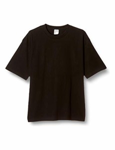 プリントスター 半袖 無地 5.6オンス ヘビーウェイト ビック シルエット Tシャツ メンズ ブラック S