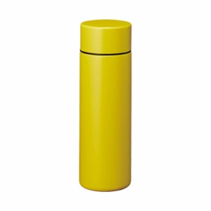 ゴーウェル TWs ミニ マグボトル 真空断熱 保温 保冷 水筒 イエ ロー 130ml (ポケットに入る 最小サイズ) TS-1573-010