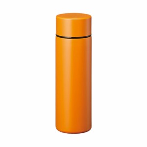 ゴーウェル TWs ミニ マグボトル 真空断熱 保温 保冷 水筒 オレンジ 130ml (ポケットに入る 最小サイズ) TS-1573-003