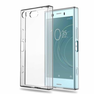 [送料無料]for Xperia XZ1 Compact ケース クリア 全透明 SO-02K カバ