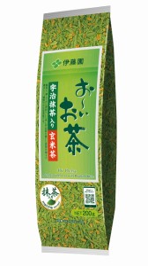 伊藤園 おーいお茶 お茶宇治抹茶入り玄米茶200g ×5袋