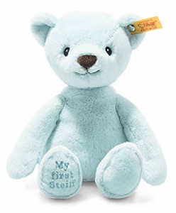 シュタイフ マイ　ファースト　テディベア　ブルー　Steiff my first teddy bear blue 25 cm ベビープロダクツ　Baby products くまのぬ