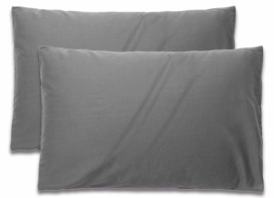 NEYASU 枕カバー 2枚セット ホテル品質 高級棉100％ 全サイズピローケース 防ダニ 抗菌 防臭 洗える 300本高密度生地 サテン織り 6色選べ