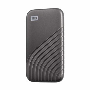 ウエスタンデジタル(Western Digital) WD ポータブルSSD 4TB グレー USB3.2 Gen2 My Passport SSD 最大読取り1050 MB/秒 外付けSSD /メー