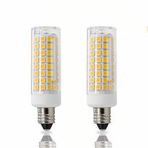 LTYY E11 LED電球,75W-80Wハロゲンランプ相当,8W 800LM,口金直径11mm,可調光 ,E11 口金 電球色3000K,AC110V,省エネと環境保護(2個入り)