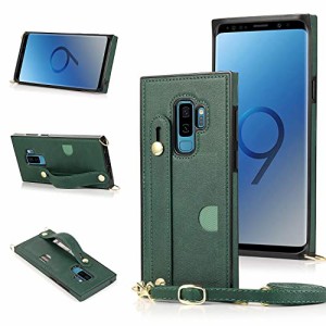 Galaxy S9 Plus SC-03K/SCV39 対応 スマホ ケース Galaxy S9 Plus 肩掛け 首かけ 斜めがけ ショルダー SCV39 ケースSC-03K 財布型 ケース