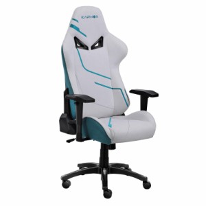 Karnox GENIE 水色 ゲーミングチェア げーみんくチェア eスポーツ用椅子 オフィスチェア リクライニング パソコンチェア ゲーム用チェア 