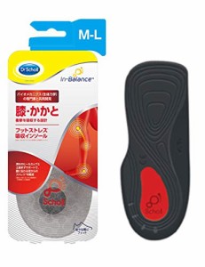 インソール 中敷き ドクターショール インバランス フットストレス吸収インソール 膝・かかと M-L