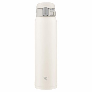 象印マホービン(ZOJIRUSHI) 水筒 直飲み 【ワンタッチオープン】 ステンレスマグ 600ml ペールホワイト SM-SF60-WM