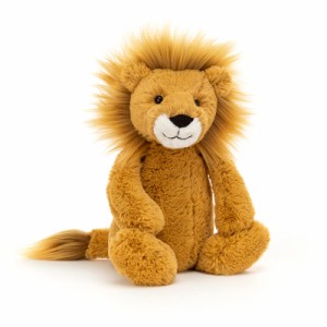 Jellycat(ジェリーキャット) バッシュフルライオン ぬいぐるみ Mサイズ BAS3LION