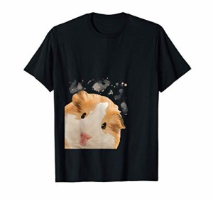 面白いモルモット Tシャツ