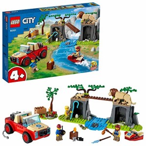 レゴ(LEGO) シティ どうぶつレスキュー オフローダー 60301 おもちゃ ブロック プレゼント 動物 どうぶつ 男の子 女の子 4歳以上