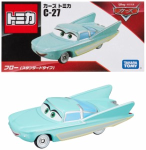 タカラトミー『 ディズニー カーズ トミカ C-27 フロー (スタンダードタイプ) 』 ミニカー 車 おもちゃ 3歳以上 箱入り 玩具安全基準合格