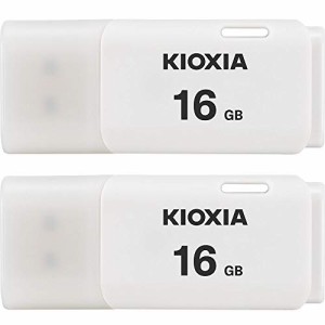 2個セット USBフラッシュメモリ 16GB KIOXIA（旧東芝メモリー）TransMemory U202 Windows/Mac対応 