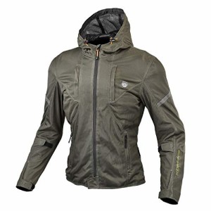 KOMINE バイク用 プロテクトメッシュパーカー JK-152 春夏秋向け フルメッシュ素材 07-152 レディース Olive WM