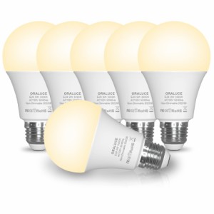 LED電球 E26口金 9W 900lm 60W形相当 高輝度 電球色 3000K 広配光タイプ 高