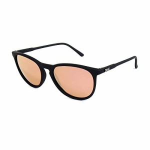 ダンシェイディーズ FENTON Black Soft/Rose Mirror Polarized