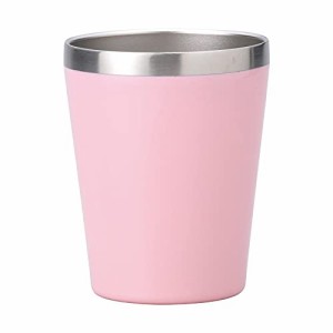 小倉陶器 真空断熱 ステンレスタンブラー 360ml 保温 保冷 二重構造 コンビニコーヒーカップ マグ (ピンク) 約φ8.5×h10.7cm