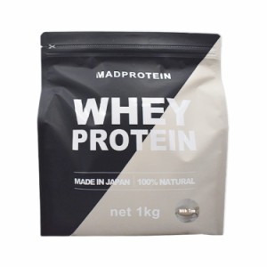 MAD PROTEIN(マッドプロテイン) ホエイプロテインWPC 人工甘味料不使用 国内製造 フレーバー 10種類 (ミルクティー, 1？)