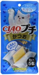 CIAO (チャオ) CIAOプチ かつお 8g×5個 6個セット