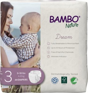 BAMBO Nature バンボネイチャー ドリーム テープタイプ S （4kg〜8kg） 29枚入り（bn16925）