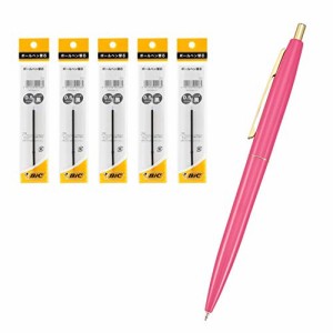 [送料無料]Bicジャパン ビック(Bic) ボールペン クリックゴールド 0.5 油性 黒 なめら