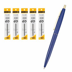 [送料無料]Bicジャパン ビック(Bic) ボールペン クリックゴールド 0.5 油性 黒 なめら