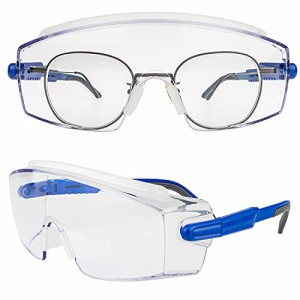 MALYHO 防護ゴーグル ゴーグル 保護メガネ 防護 保護めがね 安全 防塵 軽量 破片対応 アウ